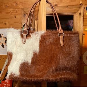 Hair on Hide purse/tote